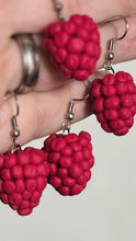 Raspberry Earrings