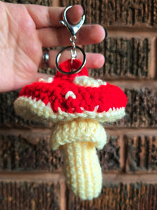 Mushroom Bag Charm