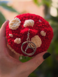Mushroom Bag Charm