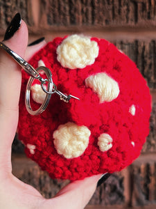 Mushroom Bag Charm