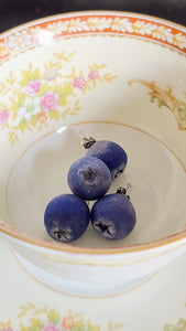 Blueberry Stud Earrings