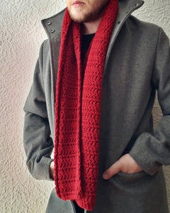 Casual Scarf - Scarlet